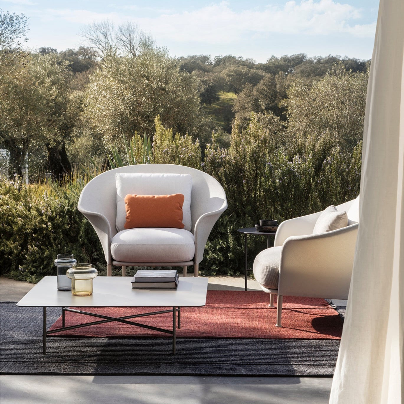 expormim I Grada Lounge Table 100 cm, square