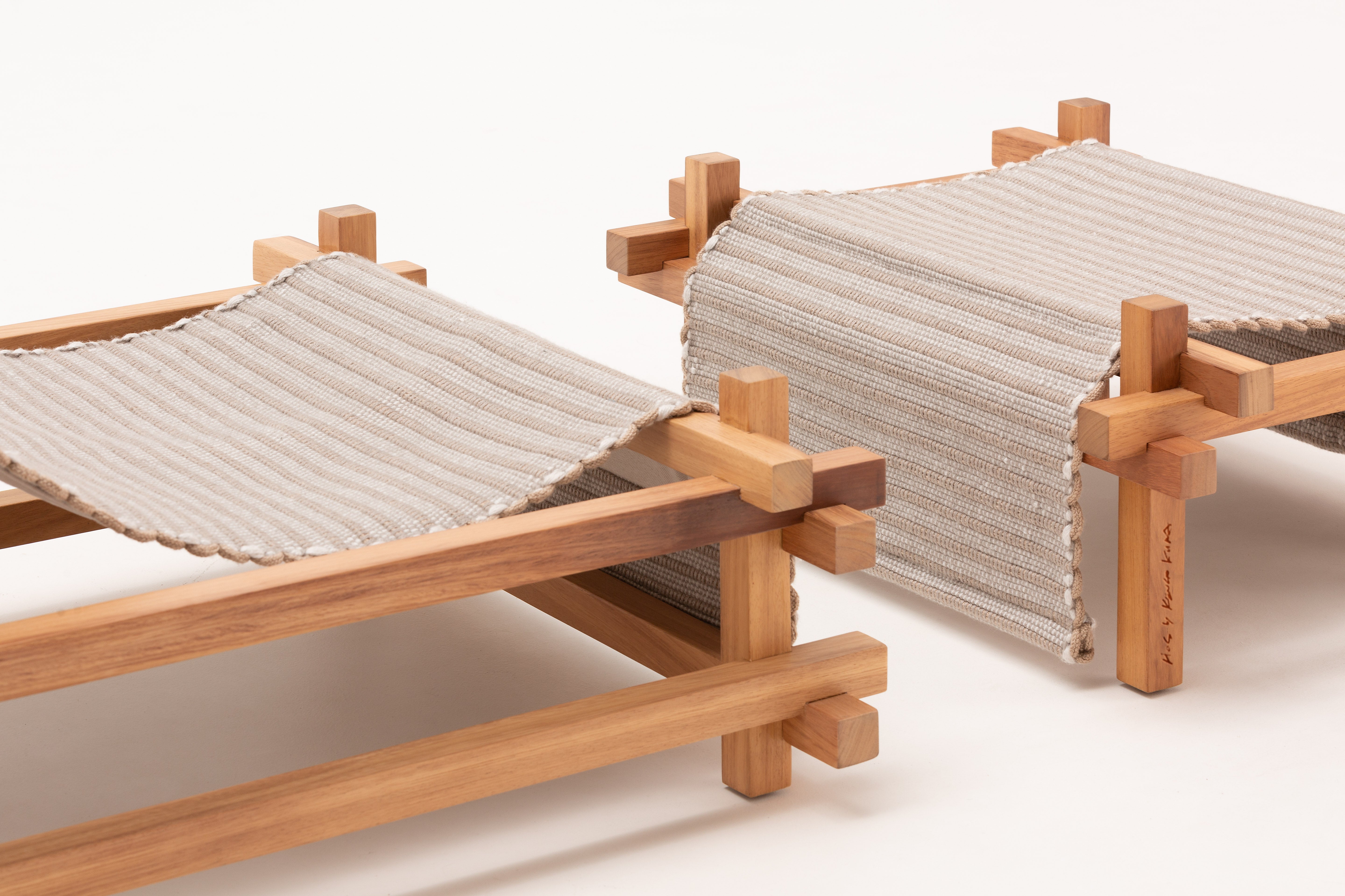 Gandia Blasco I Hos Loungestuhl mit Hocker