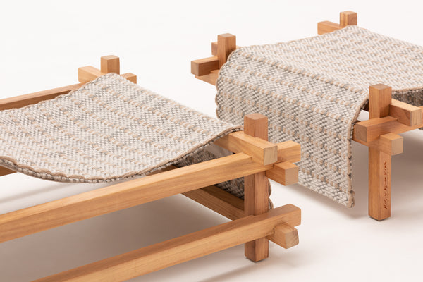 Gandia Blasco I Hos Loungestuhl mit Hocker