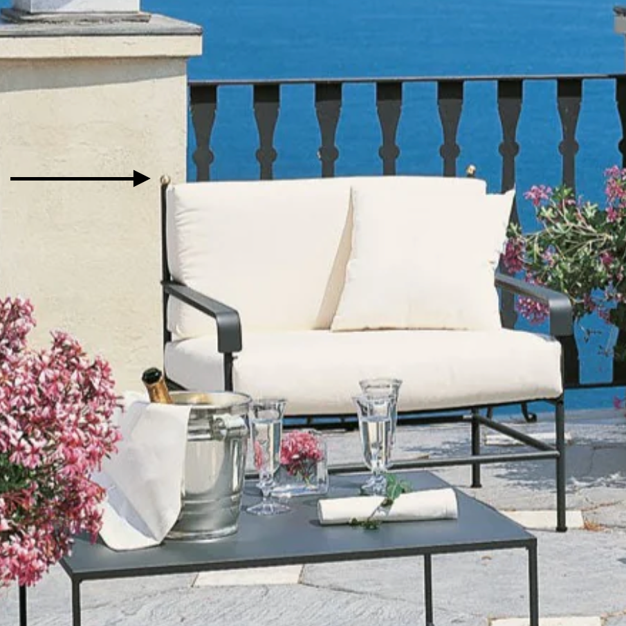 Unopiu I Toscana goldene Ersatzkugel