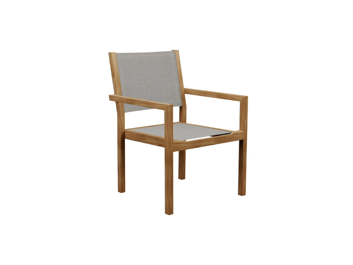 Traditional Teak Kate Stapelstuhl