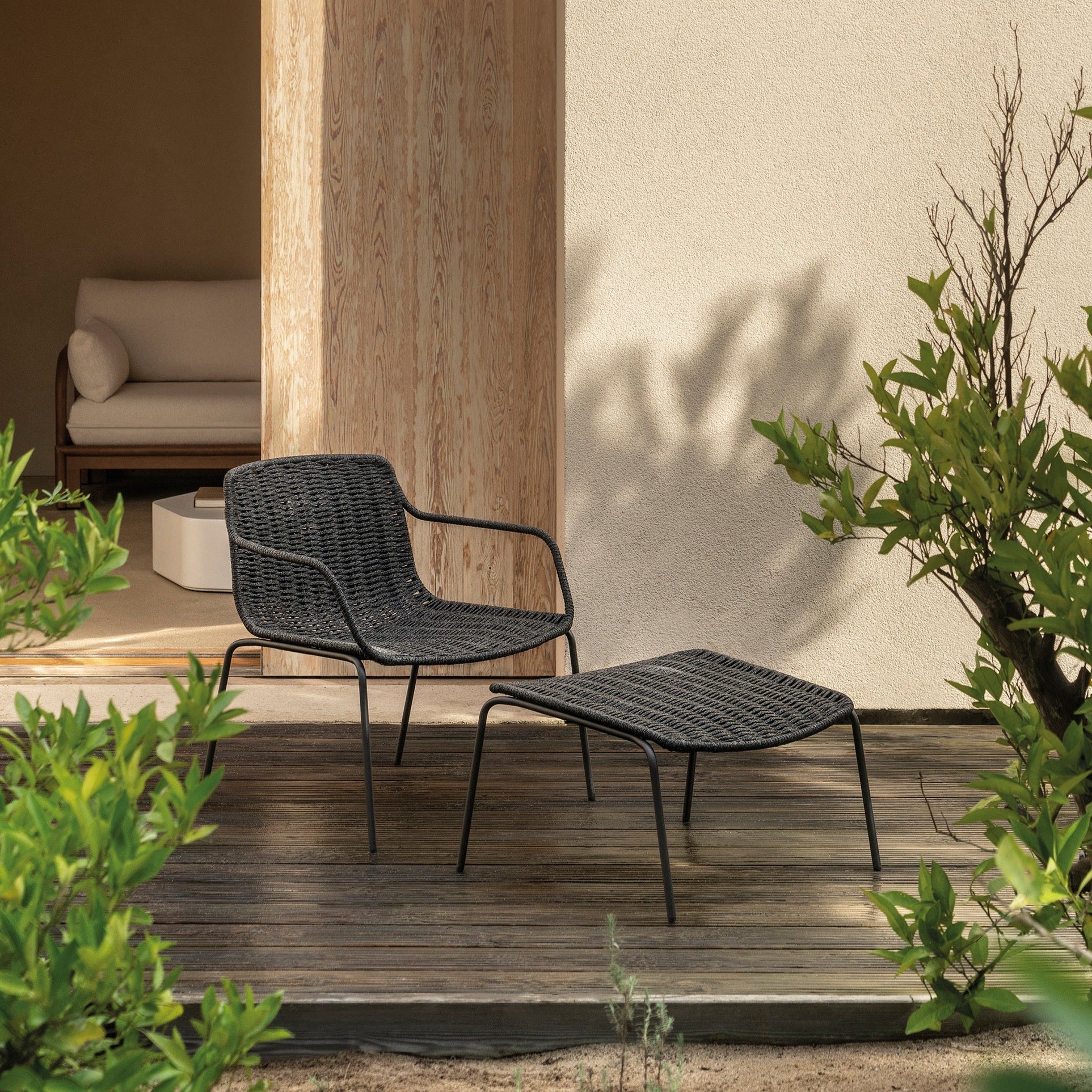 expormim I Lapala Loungestuhl mit Armlehnen, 2er Set