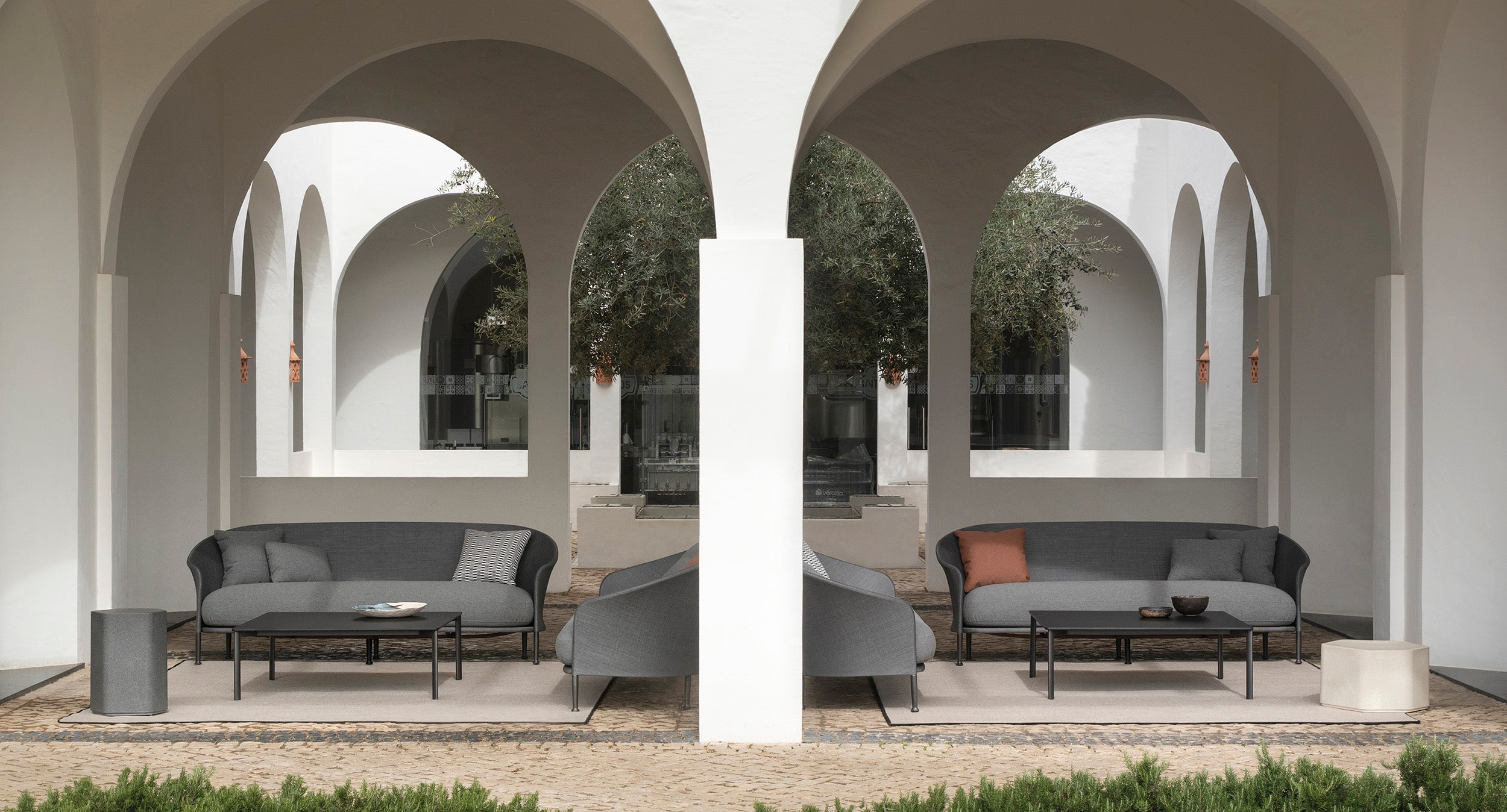 expormim | Liz Sofa mit niedriger Rückenlehne 202 cm