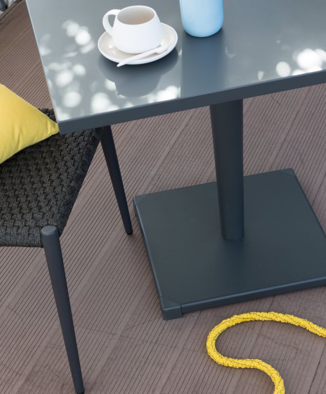 Unopiu I Luce Tisch 80 cm, quadratisch