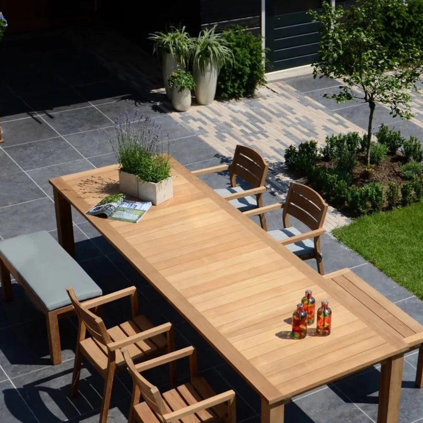 Traditional Teak I Noor Esstisch 320 cm, rechteckig