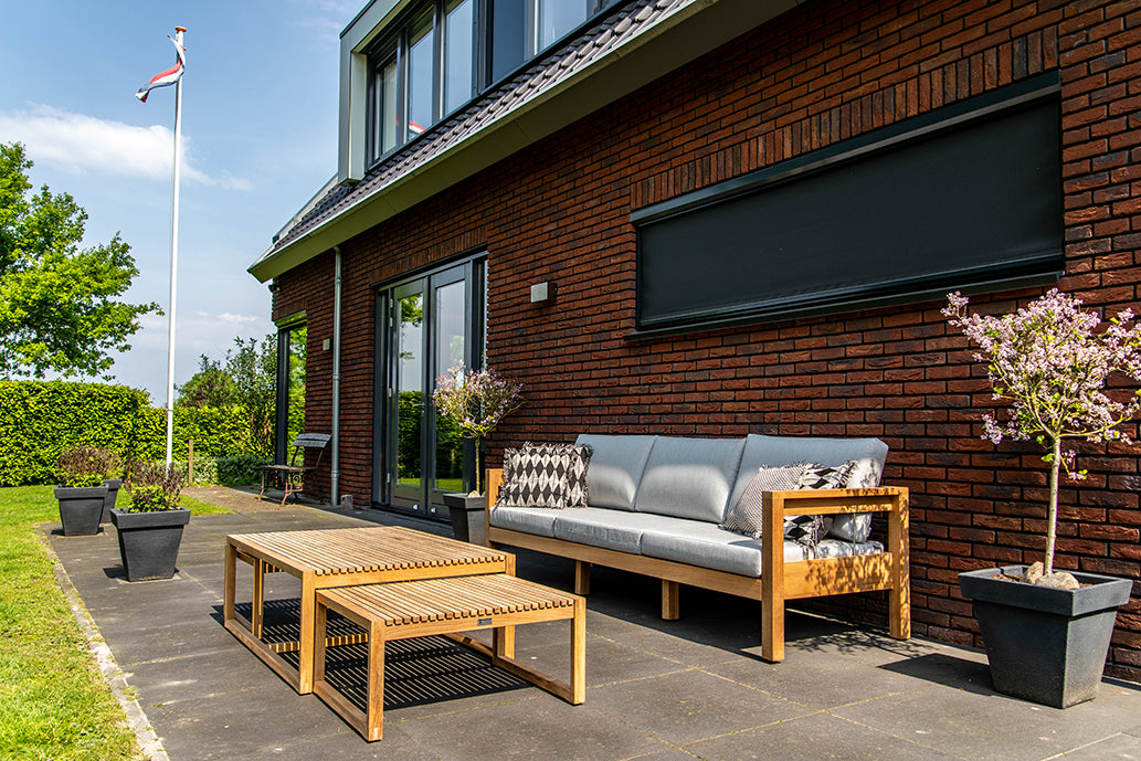 Traditional Teak I Maxima Lounge Table 120 cm, rectangular