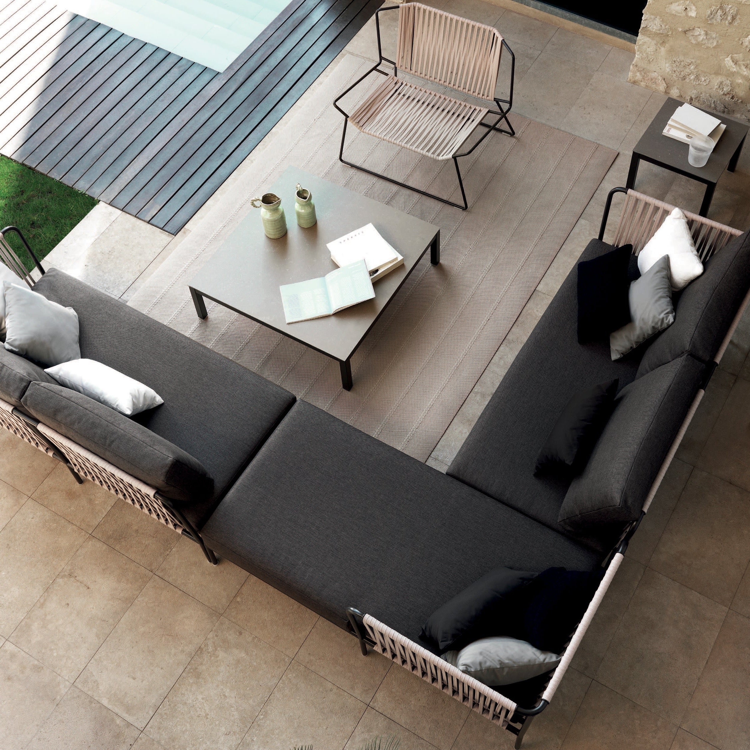 expormim I Nido Chaiselongue mit Armlehne rechts 170 cm