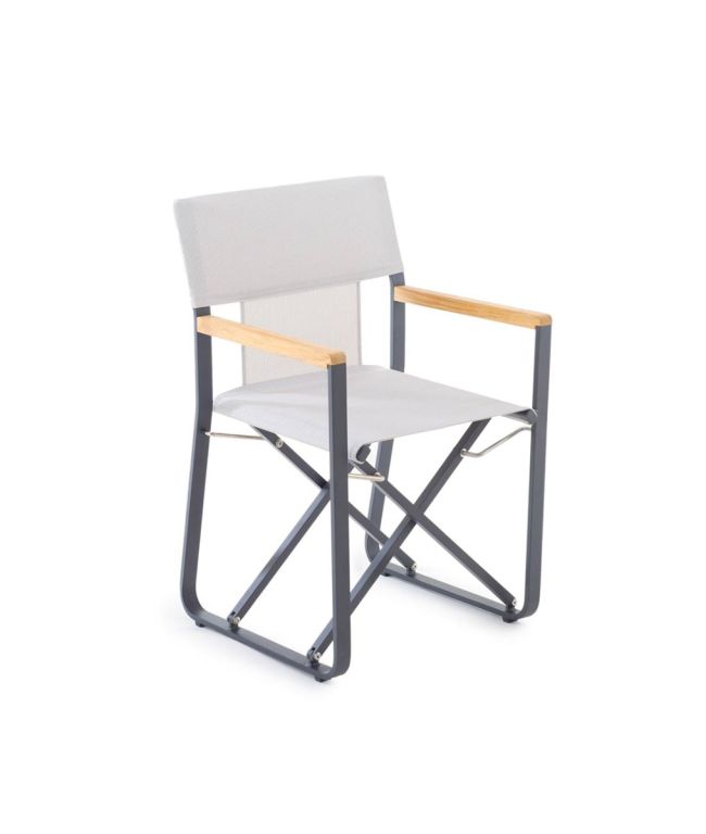 Unopiu Pevero director's chair made of aluminum