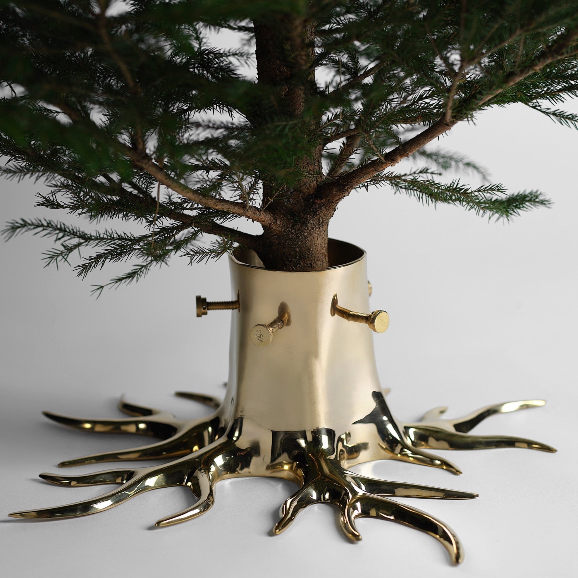 Christmas Tree Stand Gold