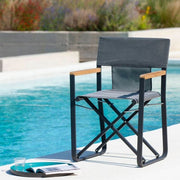 Unopiu I Pevero Regiestuhl aus Aluminium