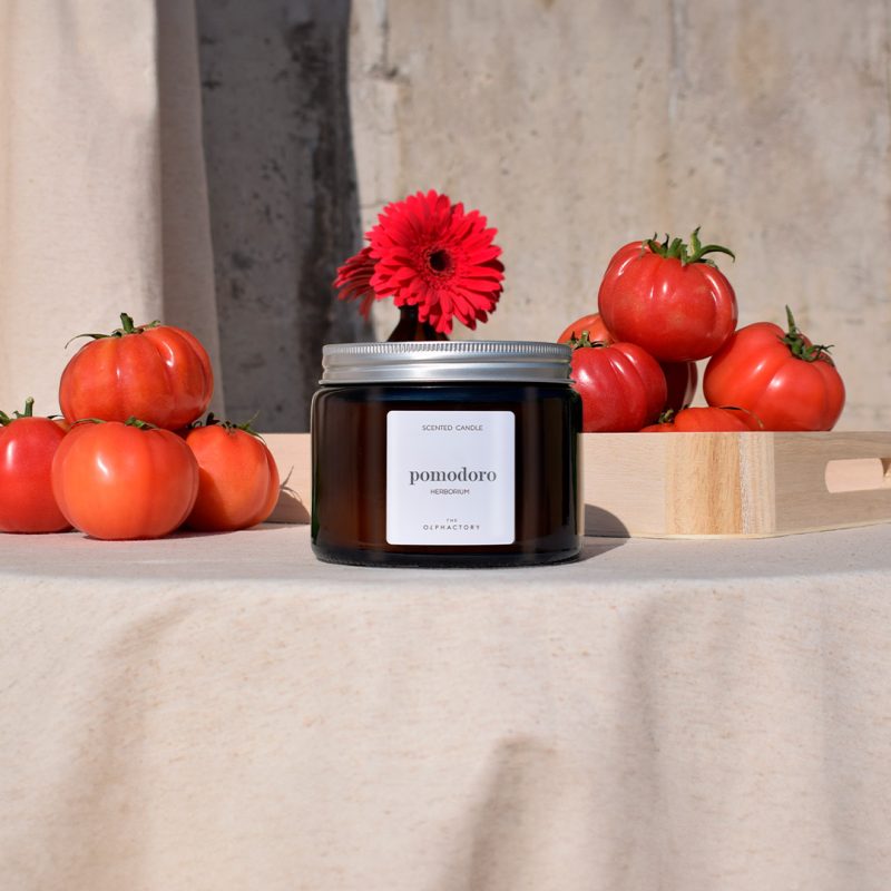 Pomodoro Duftkerze 360g Herborium Collection Glas
