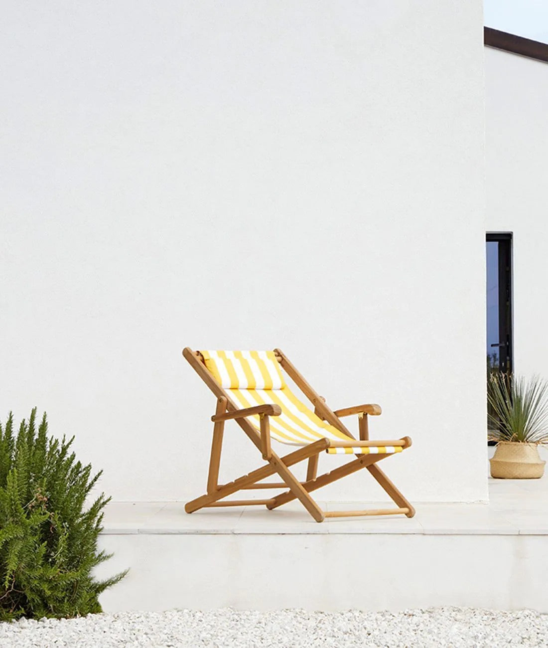 Unopiù Chelsea/Clio – Liegestuhl Teak