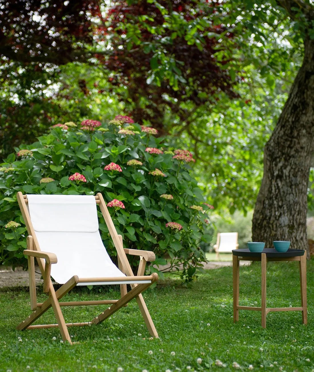 Unopiù Chelsea/Clio – Liegestuhl Teak