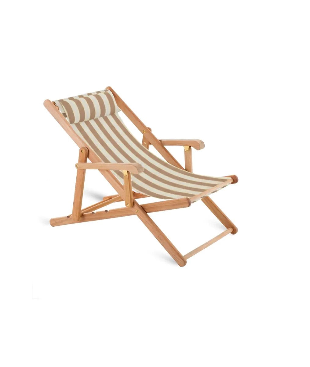 Unopiù Chelsea/Clio – Liegestuhl Teak
