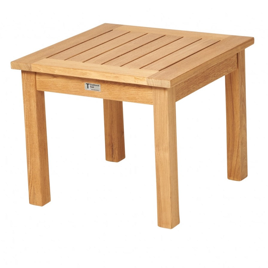 Traditional Teak I Sisi Beistelltisch 50 cm, quadratisch