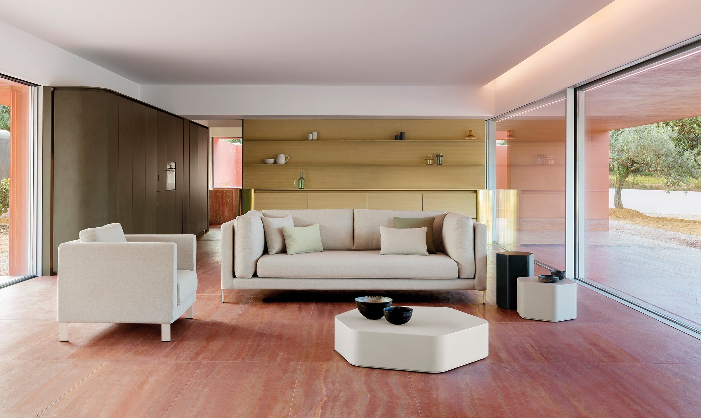 expormim | Slim Sofa 235 cm