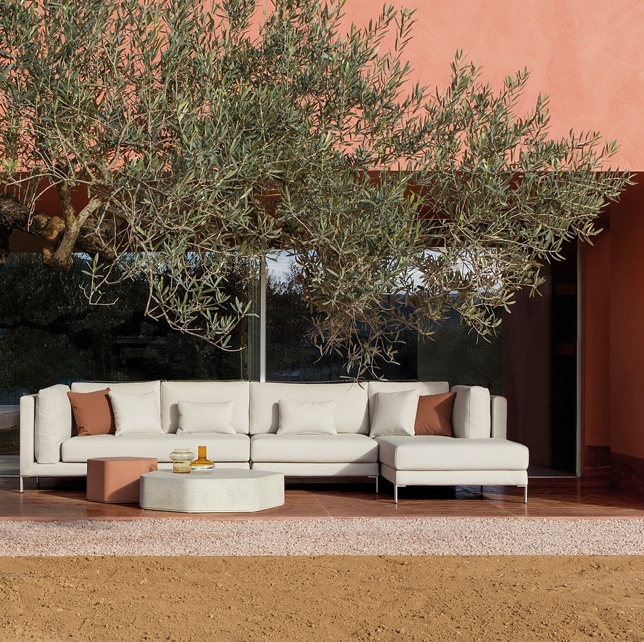 expormim I Slim doppeltes Zentralmodul ohne Armlehnen