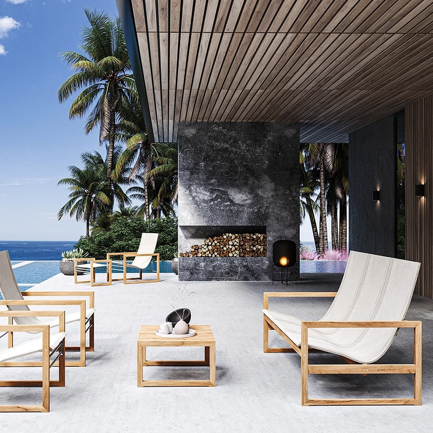 Traditional Teak I Sofia 3-Sitzer Sofa 180 cm