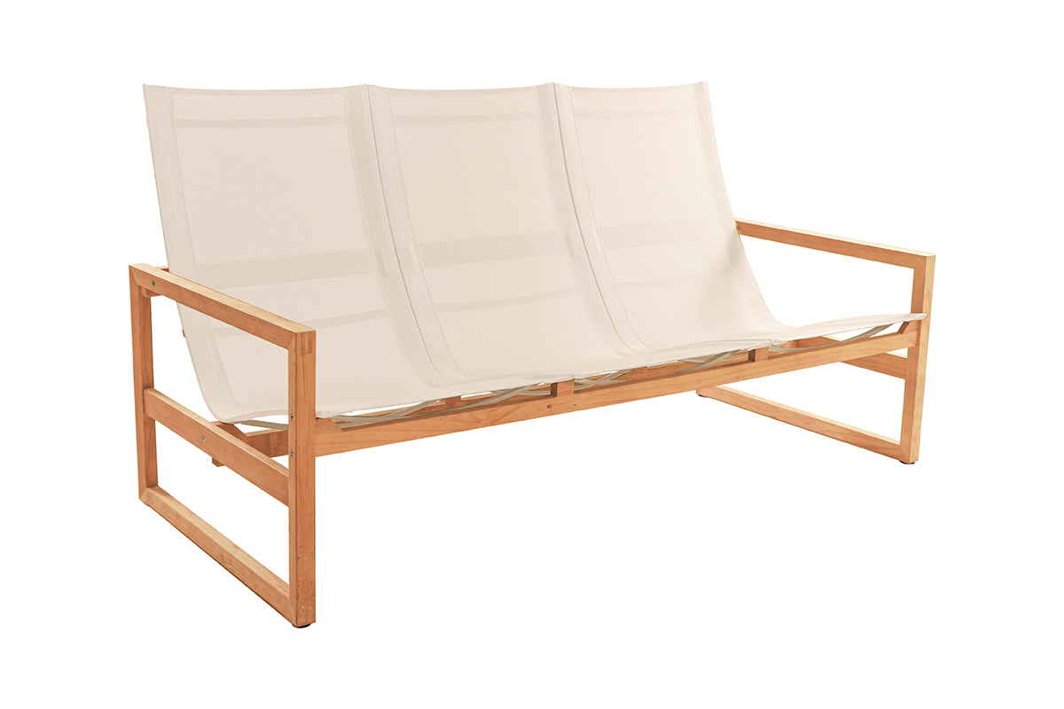 Traditional Teak I Sofia 3-Sitzer Sofa 180 cm