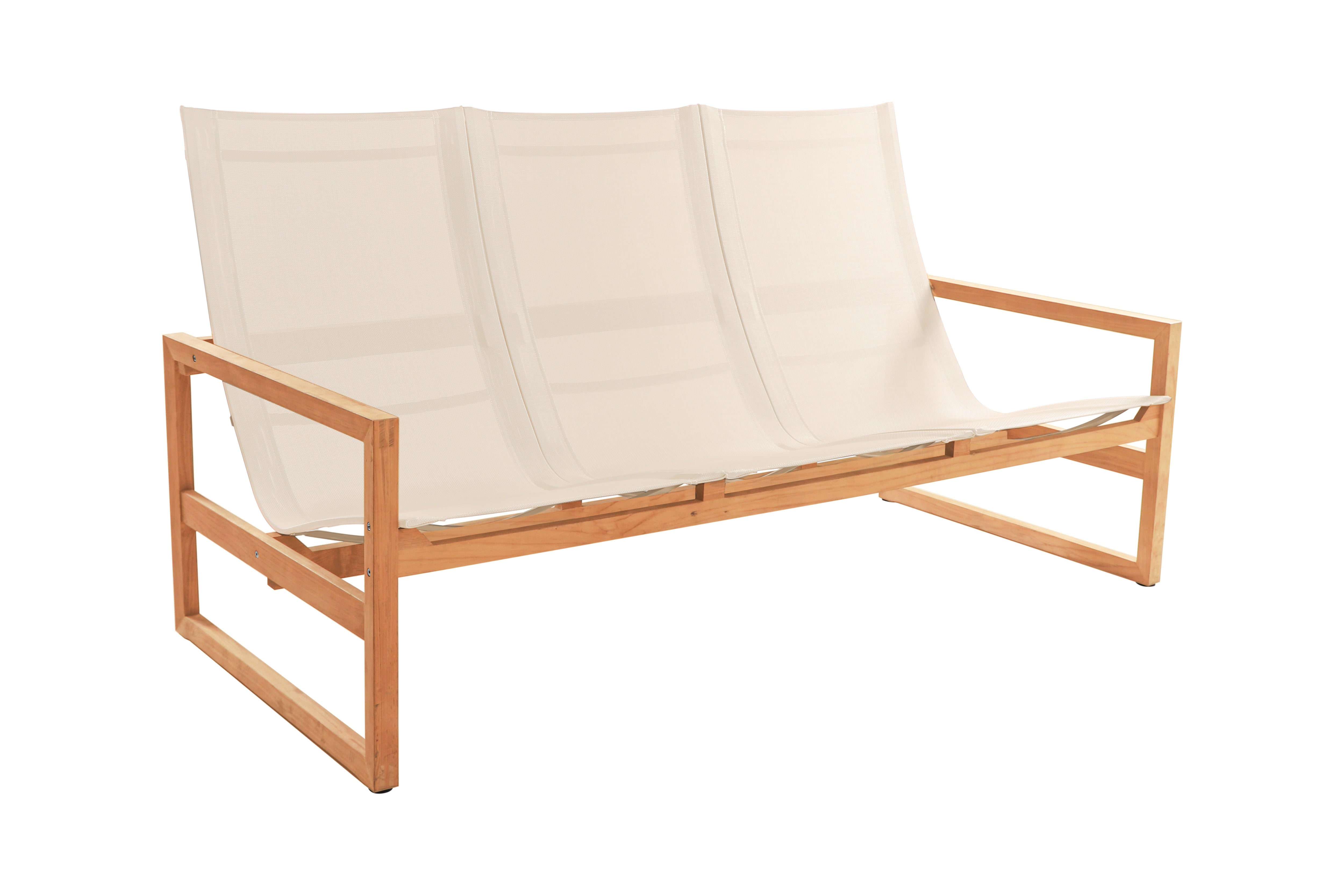 Traditional Teak I Sofia 3-Sitzer Sofa 180 cm