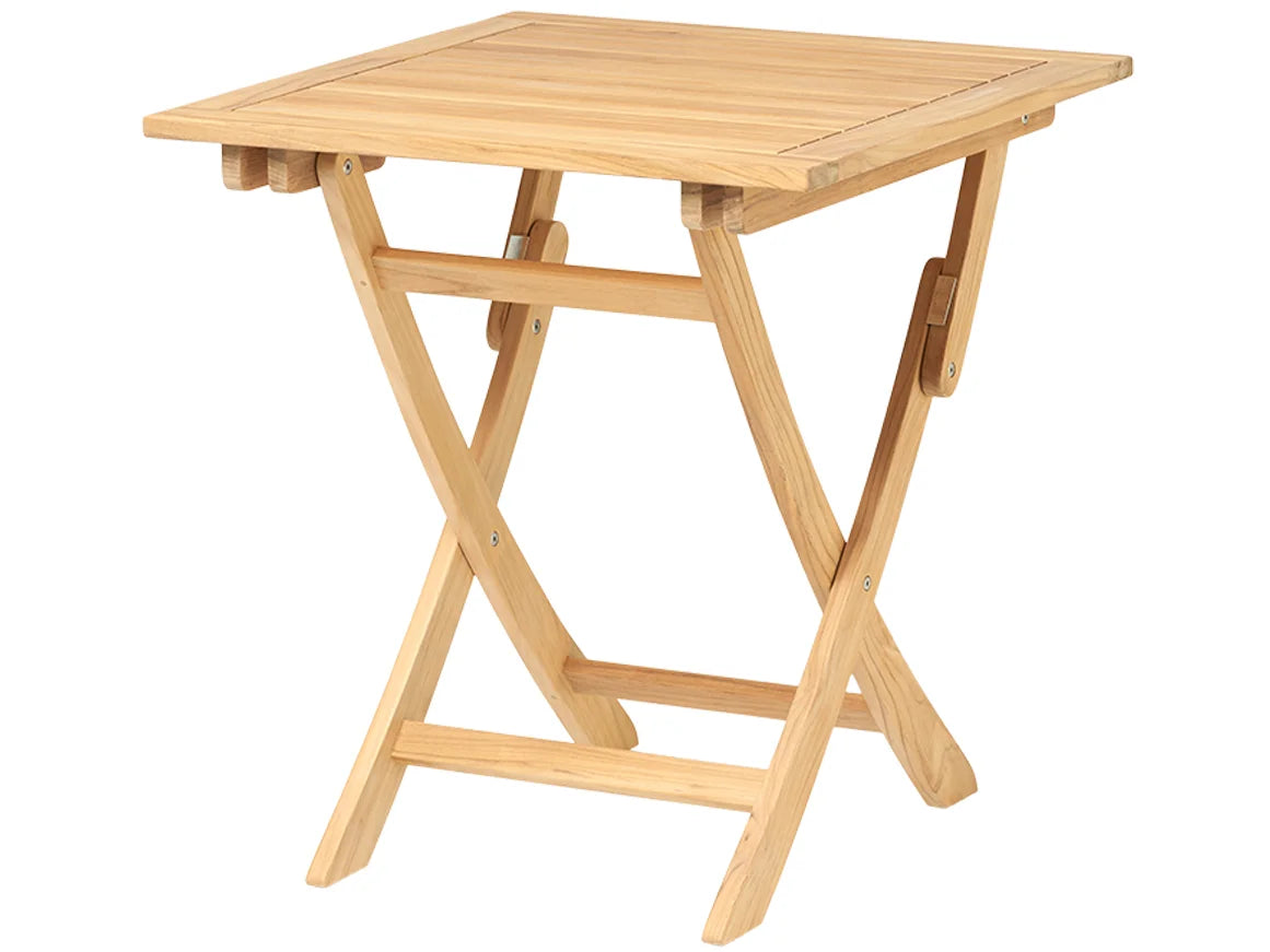 Traditional Teak I Alexia Klapptisch 80 cm, quadratisch