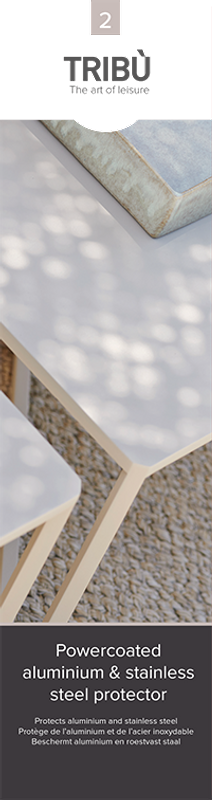 Tribù Pflege Powder-Coated Metal Protector – Schutzfilm für pulverbeschichtetes Aluminium und Edelstahl