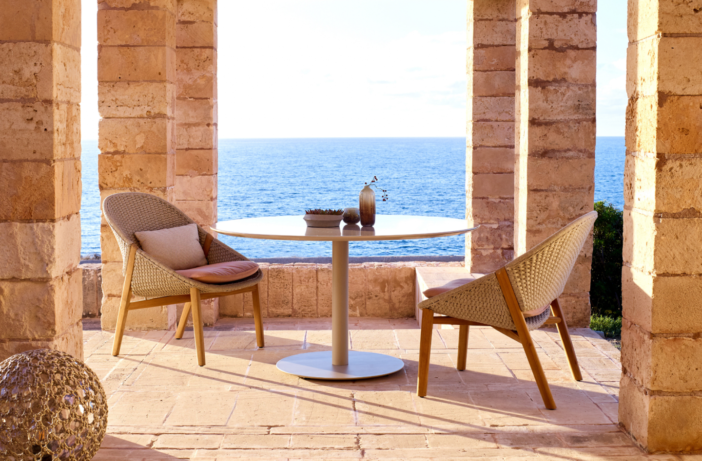 Tribù T-TABLE runder Esstisch - Höhe: 67cm