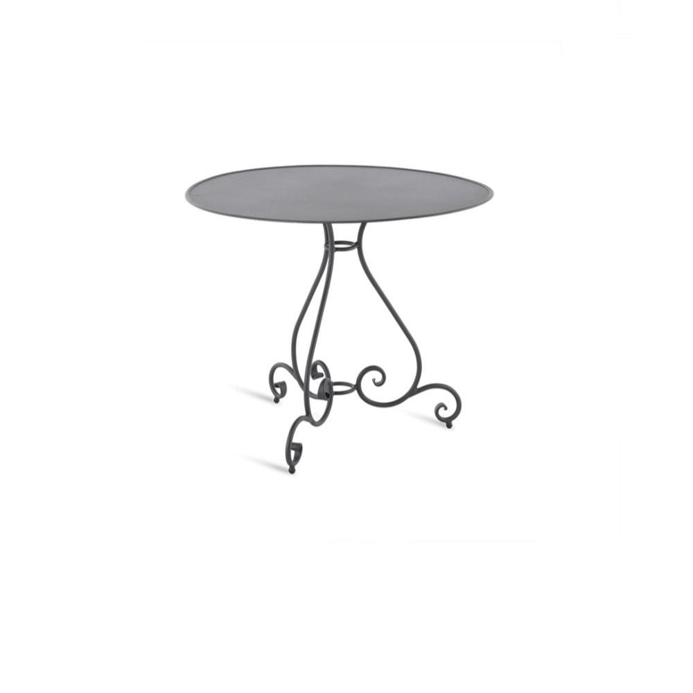 Unopiù Aurora Tisch Ø 90 cm aus Eisen in Graphit
Runder Gartentisch Unopiù Aurora graphitgrau
Unopiù Aurora Outdoor Tisch 90 cm für Terrasse
Detailansicht Unopiù Aurora Tisch aus feuerverzinktem Eisen
Klassischer Gartentisch der Unopiù Aurora Kollektion