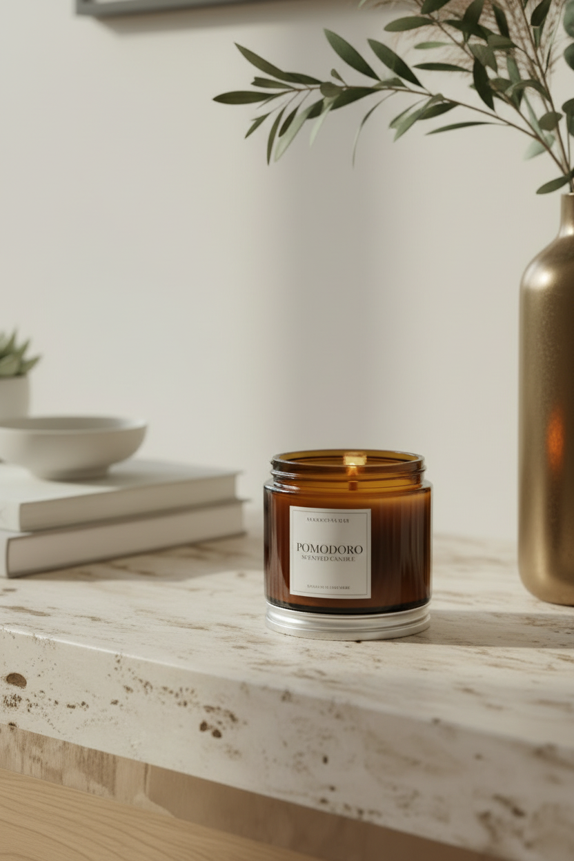 Premium Duftkerze 360g Glasbehälter Raumduft