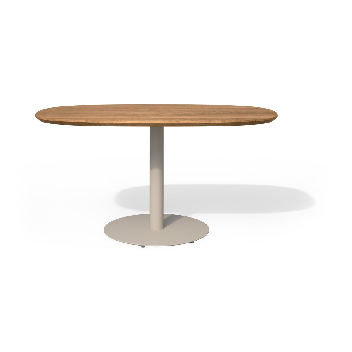 Tribù T-Table niedriger Esstisch 136 cm, oval