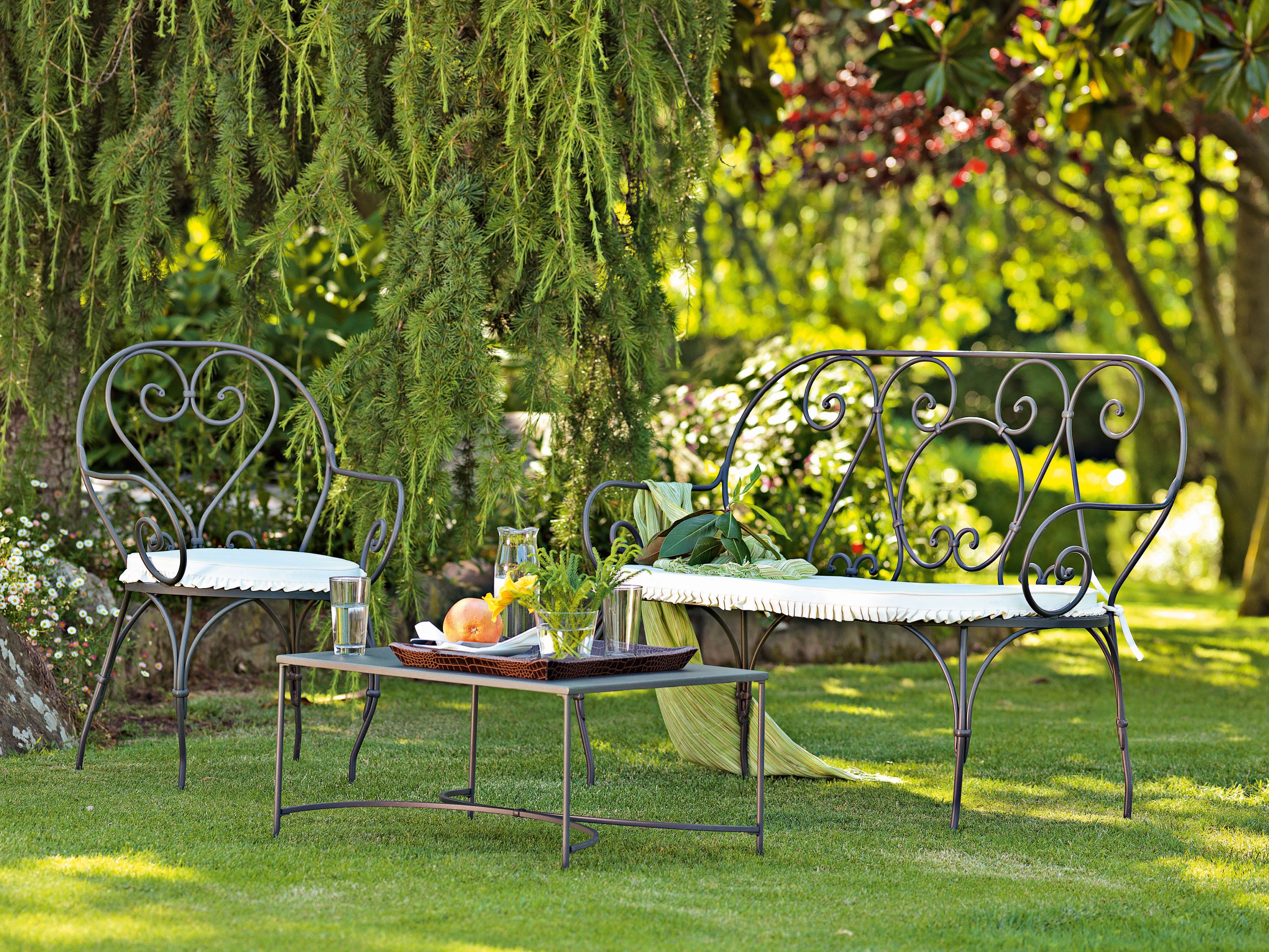 Unopiu I Toscana Couchtisch 76 cm, rechteckig