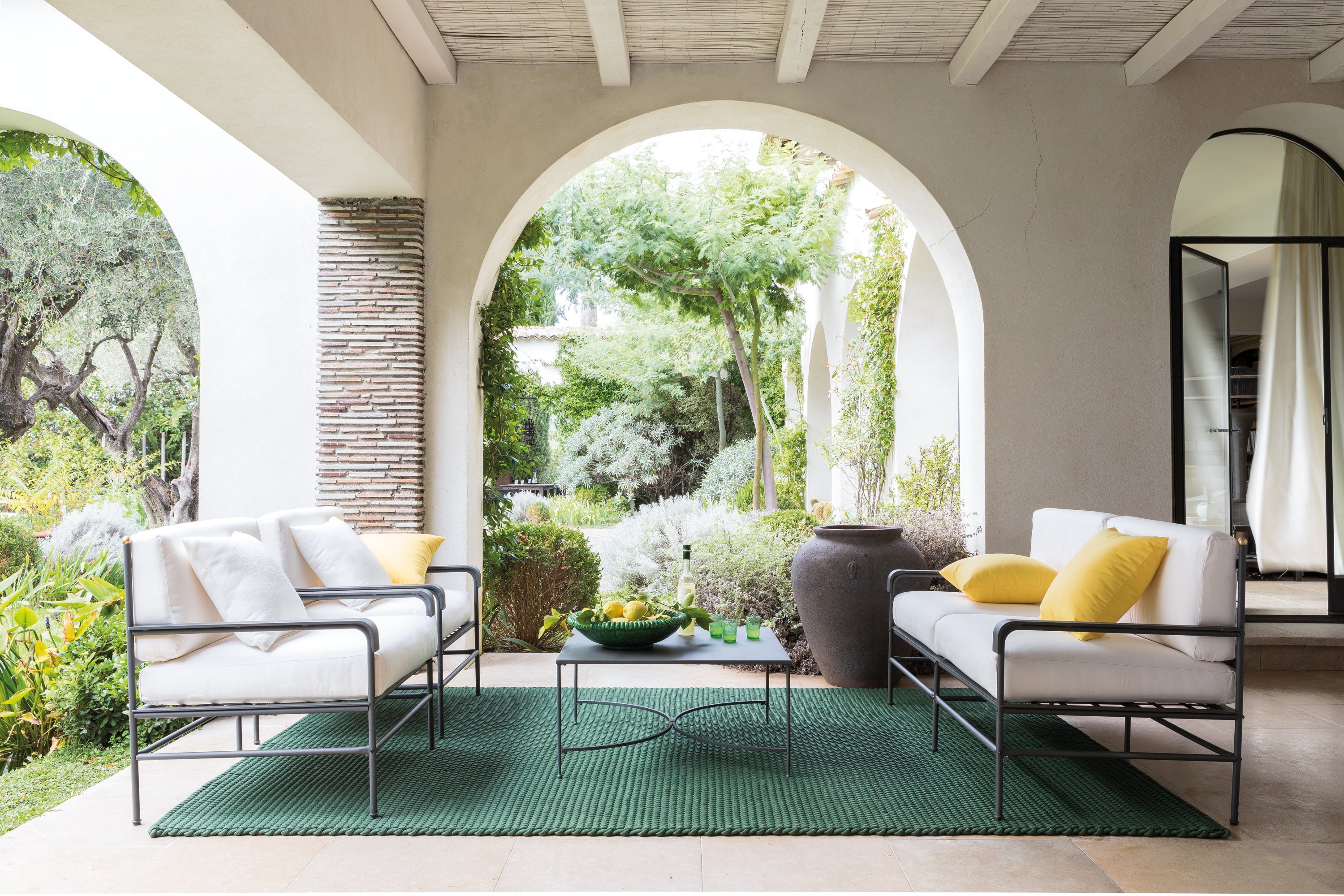 Unopiu I Toscana Couchtisch 76 cm, quadratisch