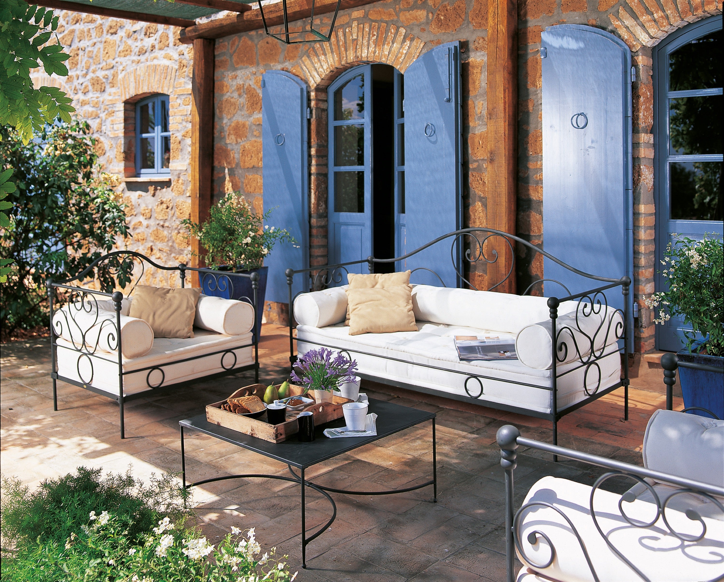 Unopiu I Toscana Couchtisch 76 cm, quadratisch