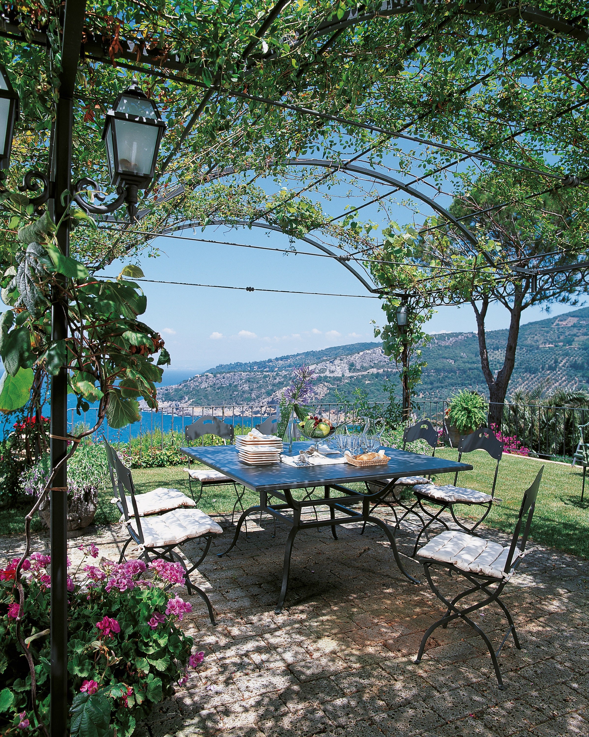 Unopiu I Toscana Esstisch 140 cm, quadratisch