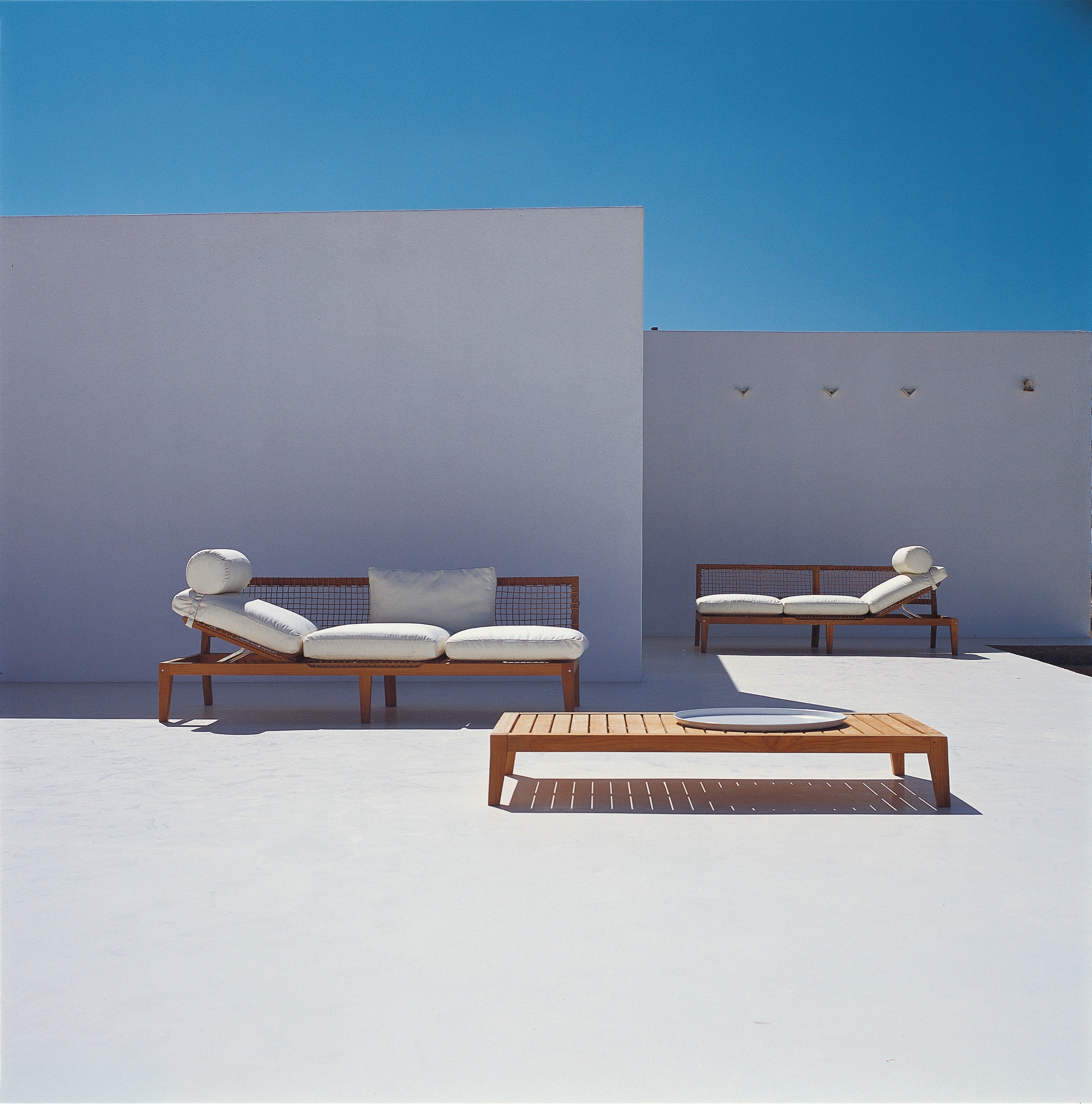 Unopiu I Synthesis Sofaliege beidseitig verstellbar 210 cm