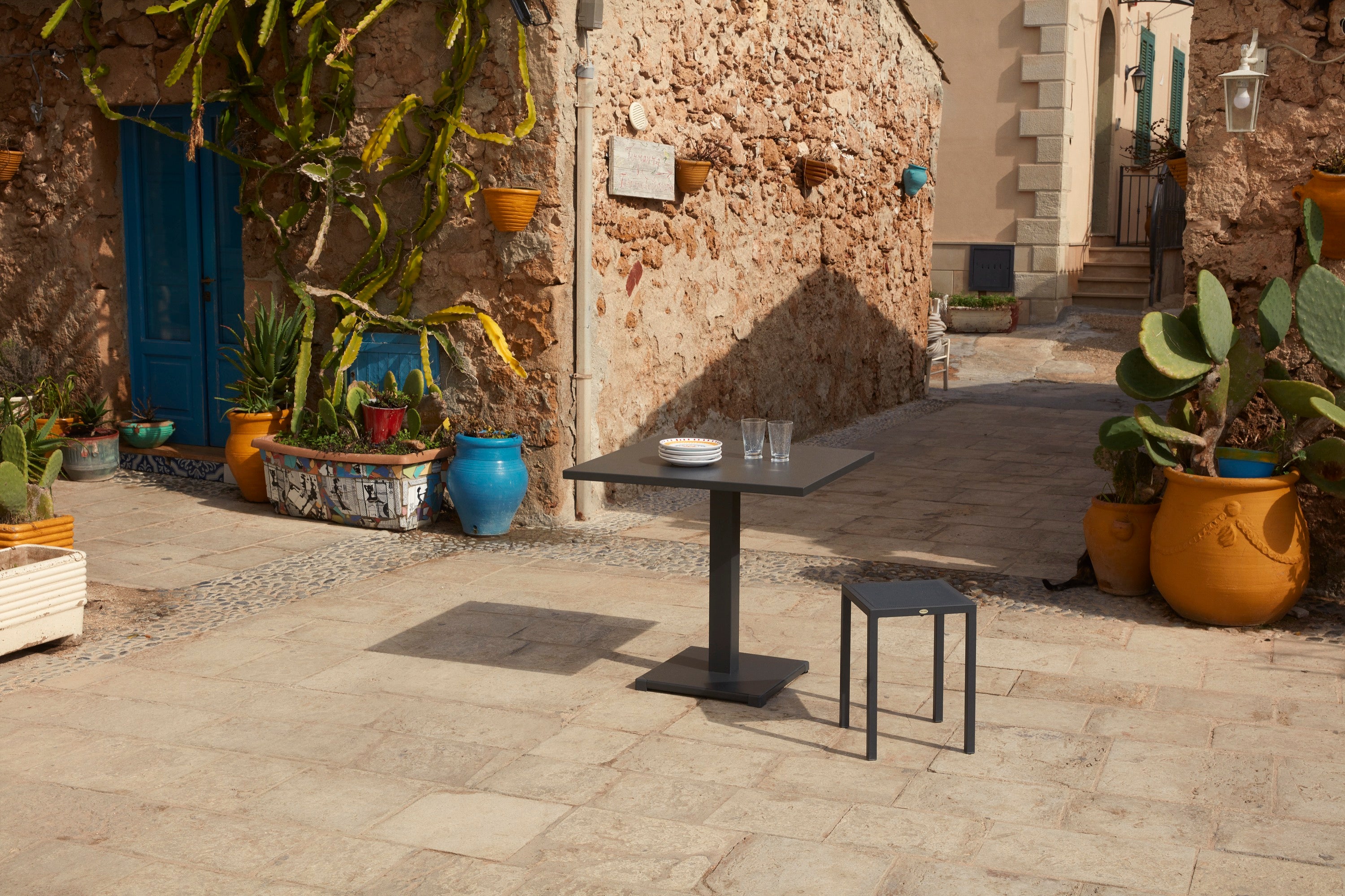 Unopiu I Luce Tisch 80 cm, quadratisch