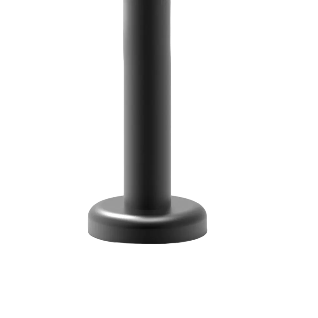 Diese graphitgraue Befestigungsscheibe ist speziell für die Unopiu Solaire-Pergola entwickelt und sorgt für eine stabile Bodenverankerung. Im Lieferumfang sind drei 10-mm-Spreizdübel enthalten.