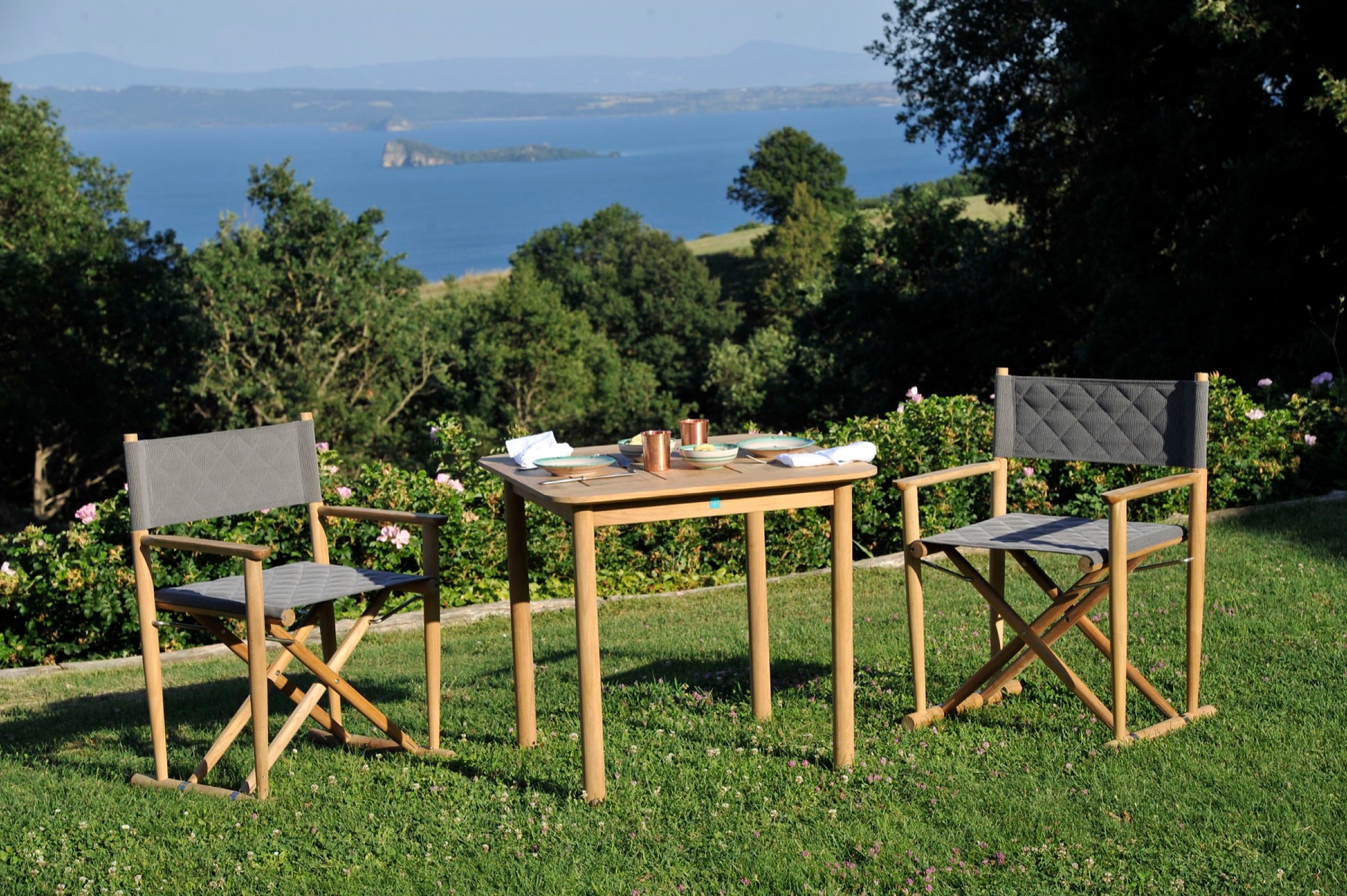 Unopiu I Pevero dining table 80 cm, square