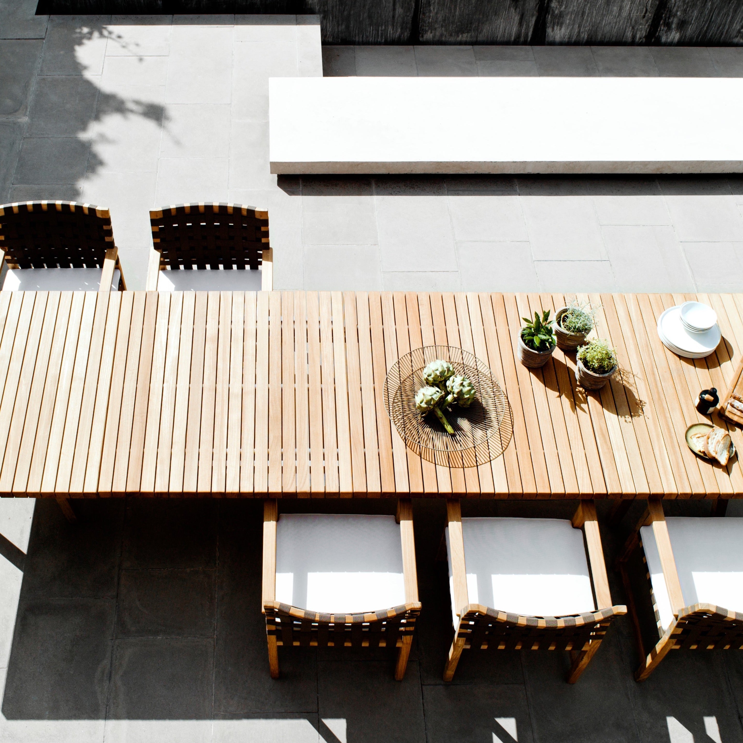 Tribu I Vis a Vis dining table 600 cm, rectangular