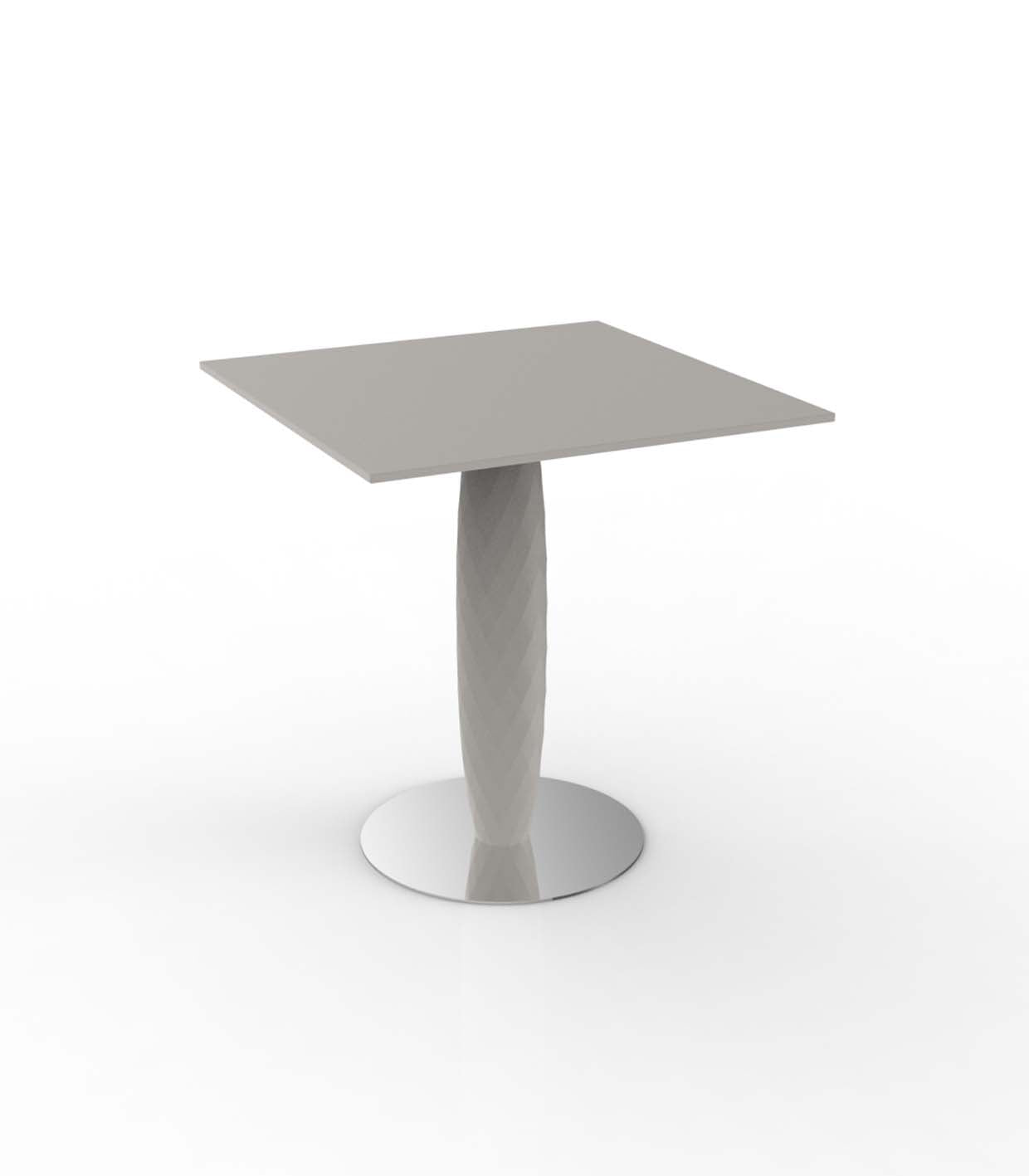 Table VASES Vondom, carrée 70x70cm