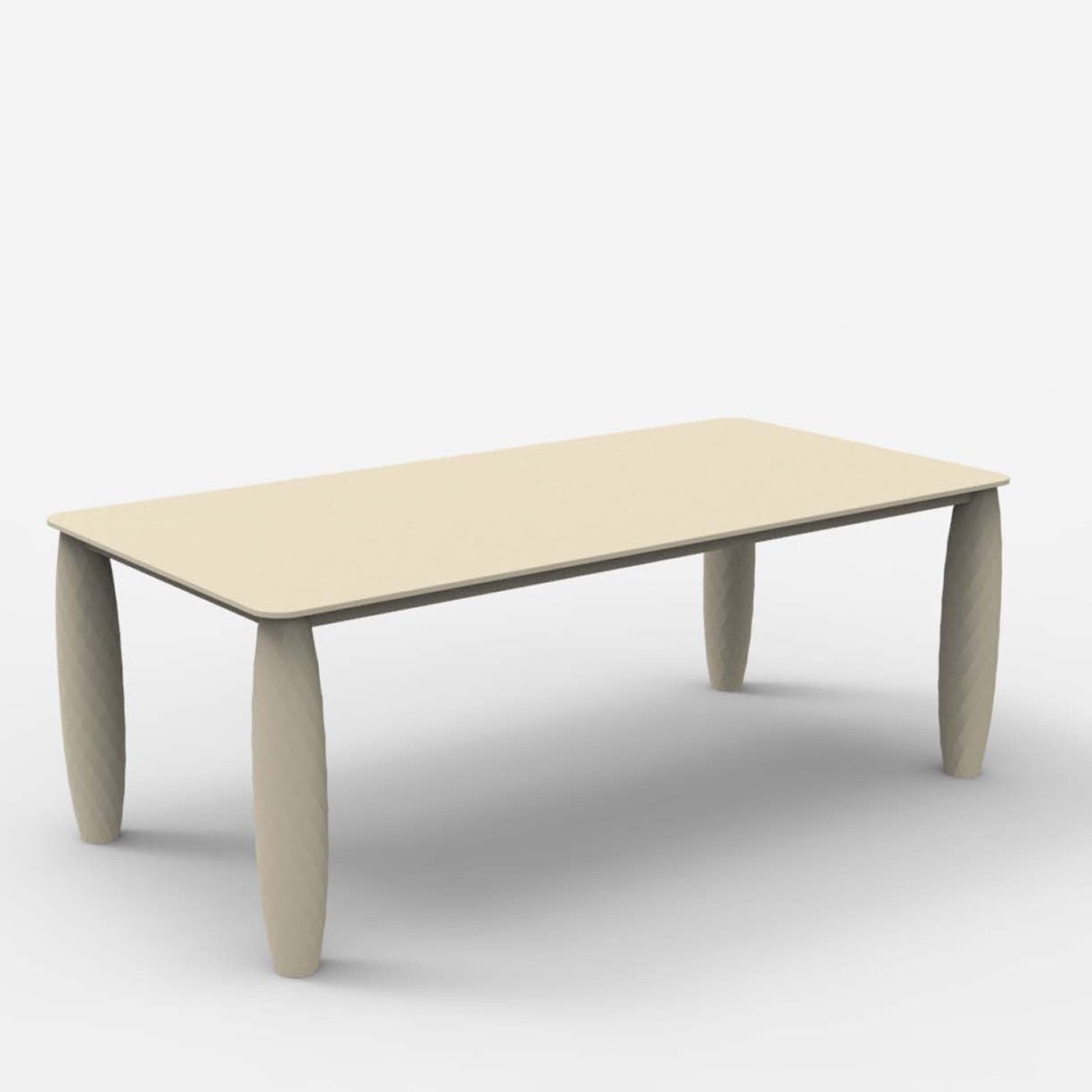 Vondom I Vases Tisch 210 cm, rechteckig