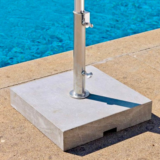 Unopiu Sonnenschirmständer aus Serena Stein Lipari