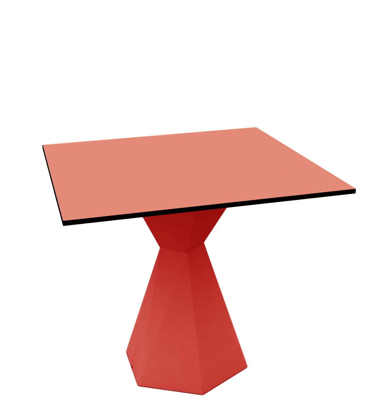 Table Vondom VERTEX, carrée 50cm