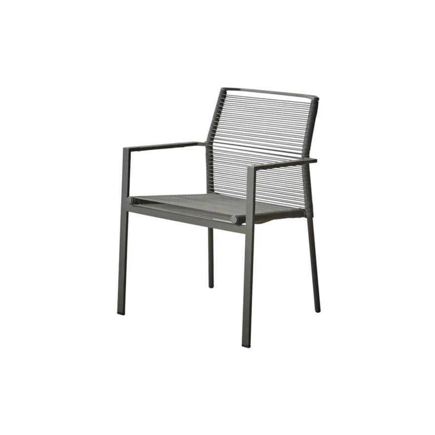 Cane-Line Edge Armlehnstuhl Stapelbar