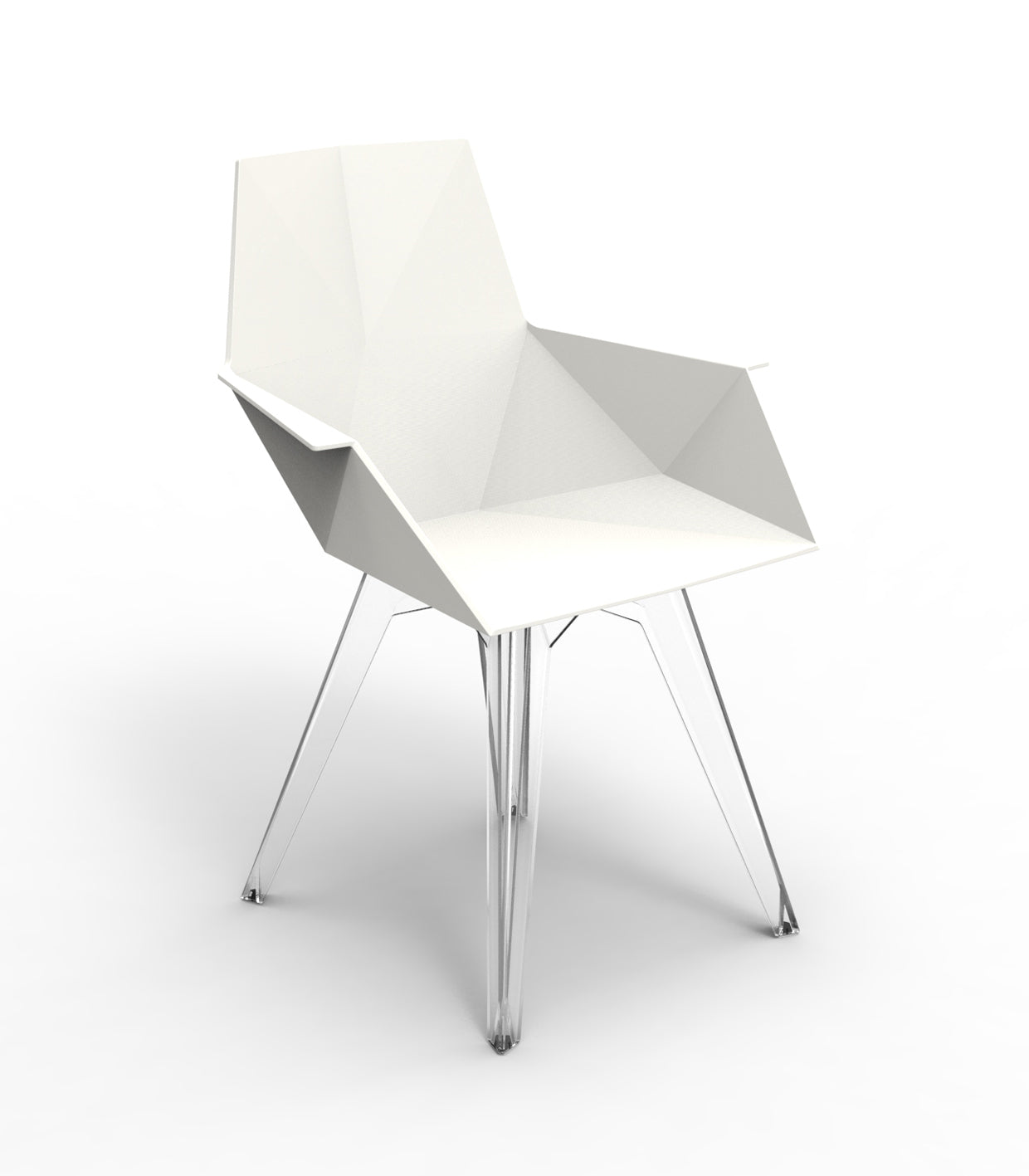 Vondom Faz armchair by Ramón Esteve White