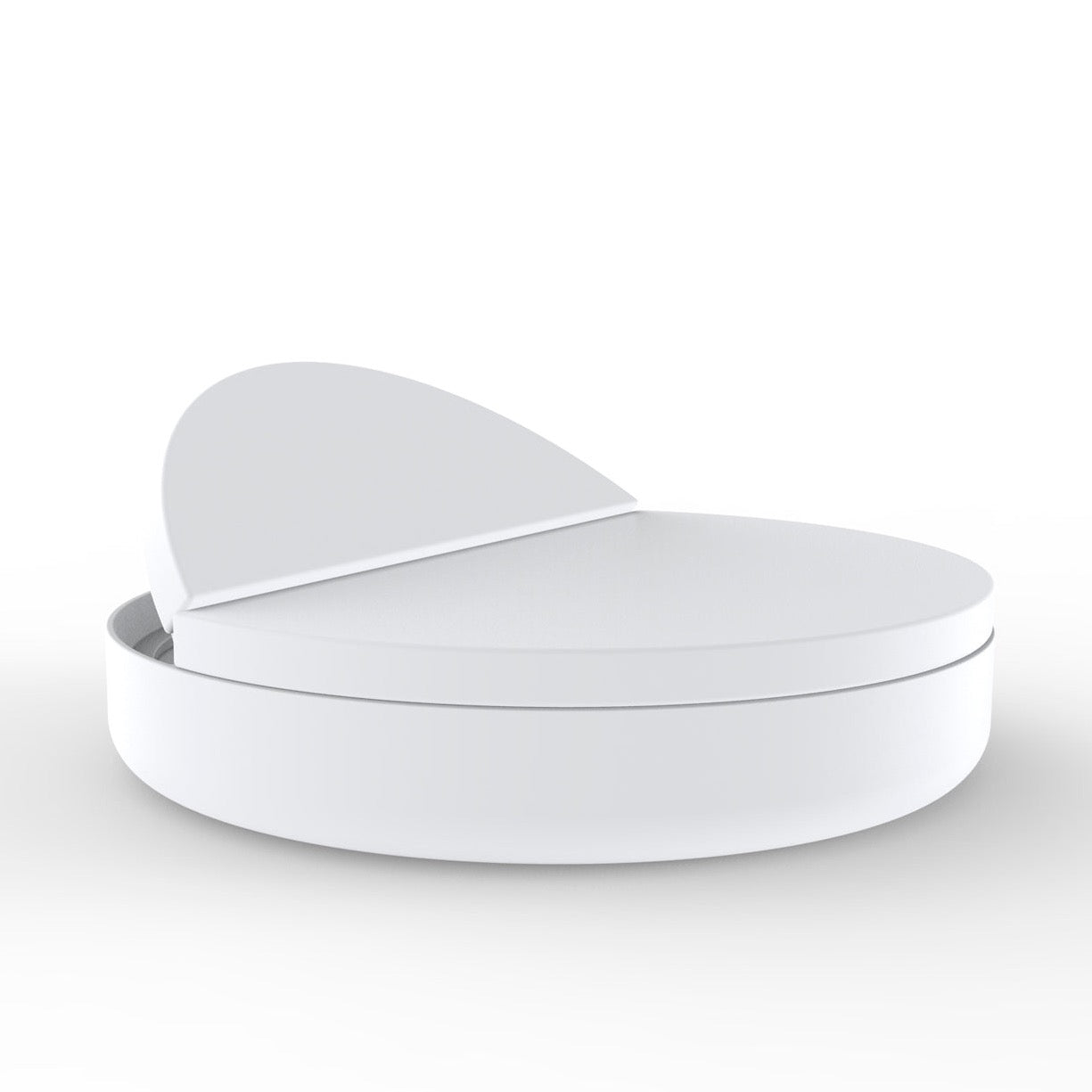 Vondom I Ulm Daybed with adjustable backrest