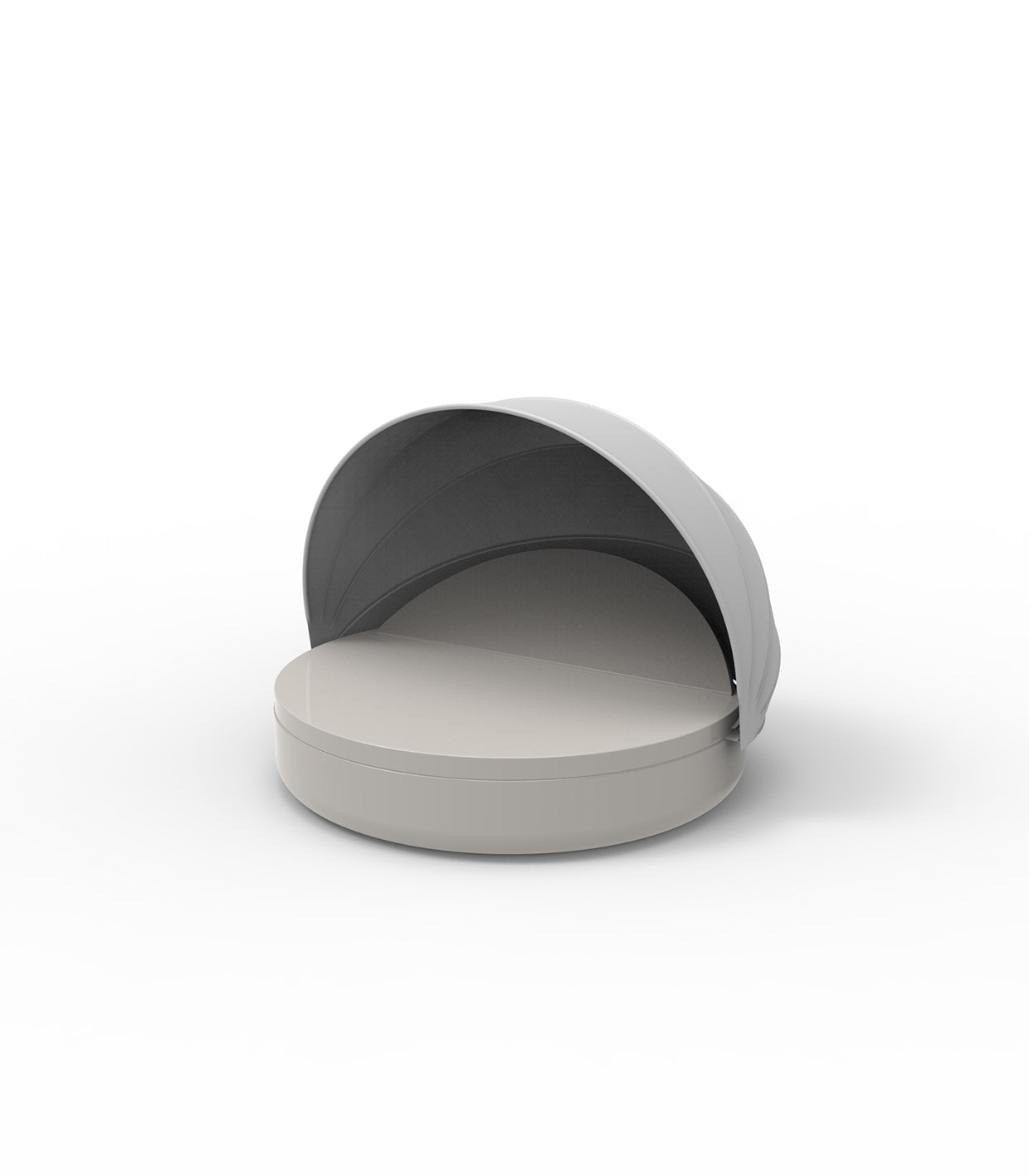 Vondom I Ulm Daybed mit verstellbarer Rückenlehne und Faltdach