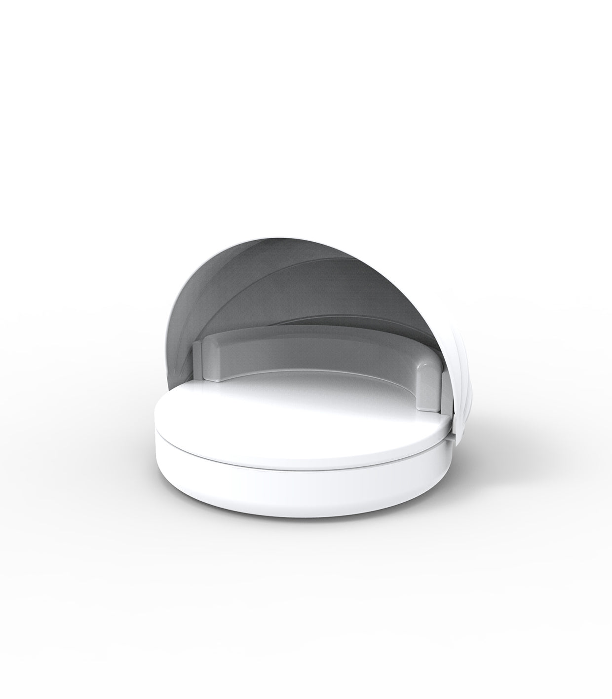 Vondom I Ulm Daybed mit fester Rückenlehne und verstellbarem Sonnendach