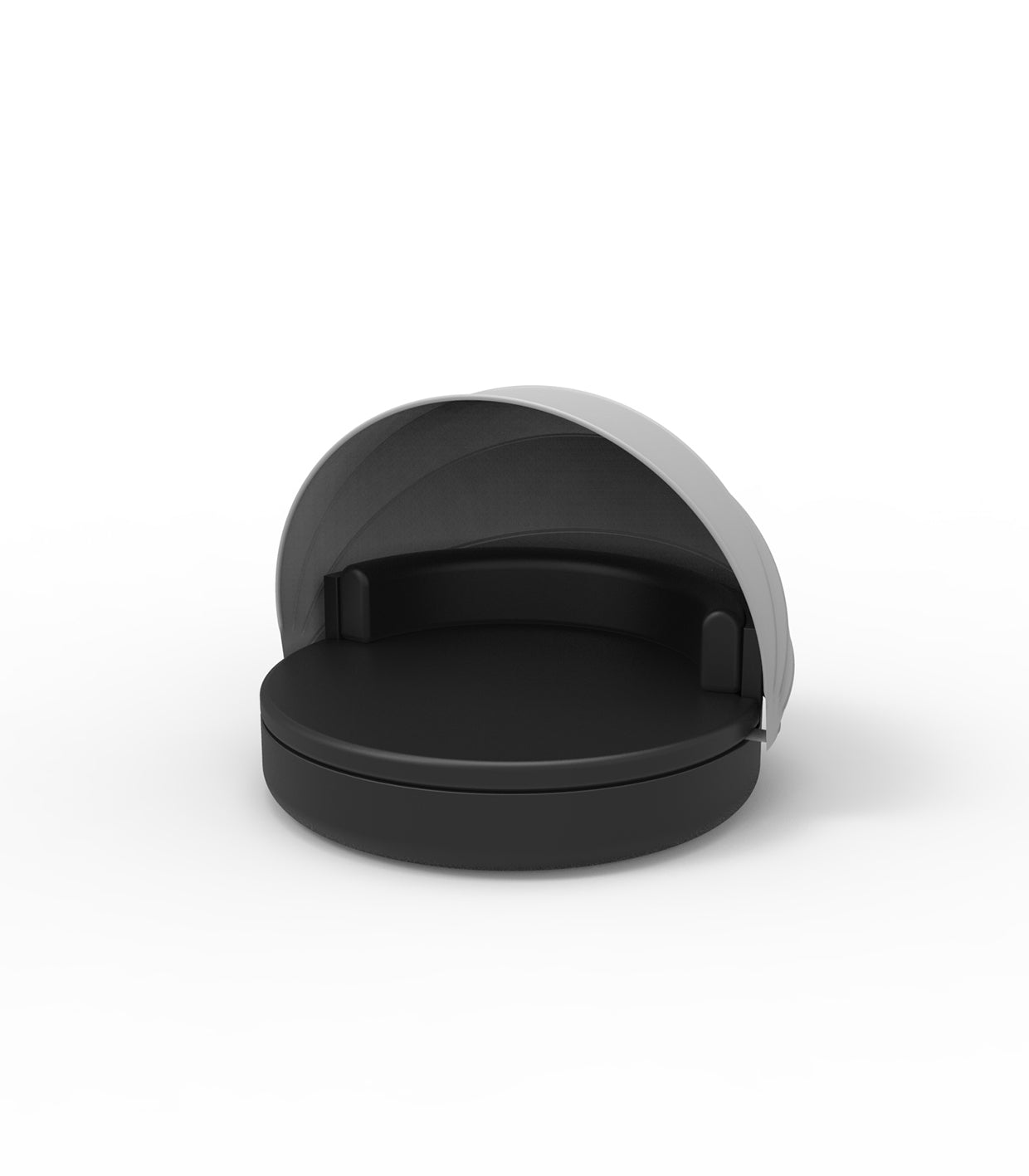 Vondom I Ulm Daybed mit fester Rückenlehne und verstellbarem Sonnendach