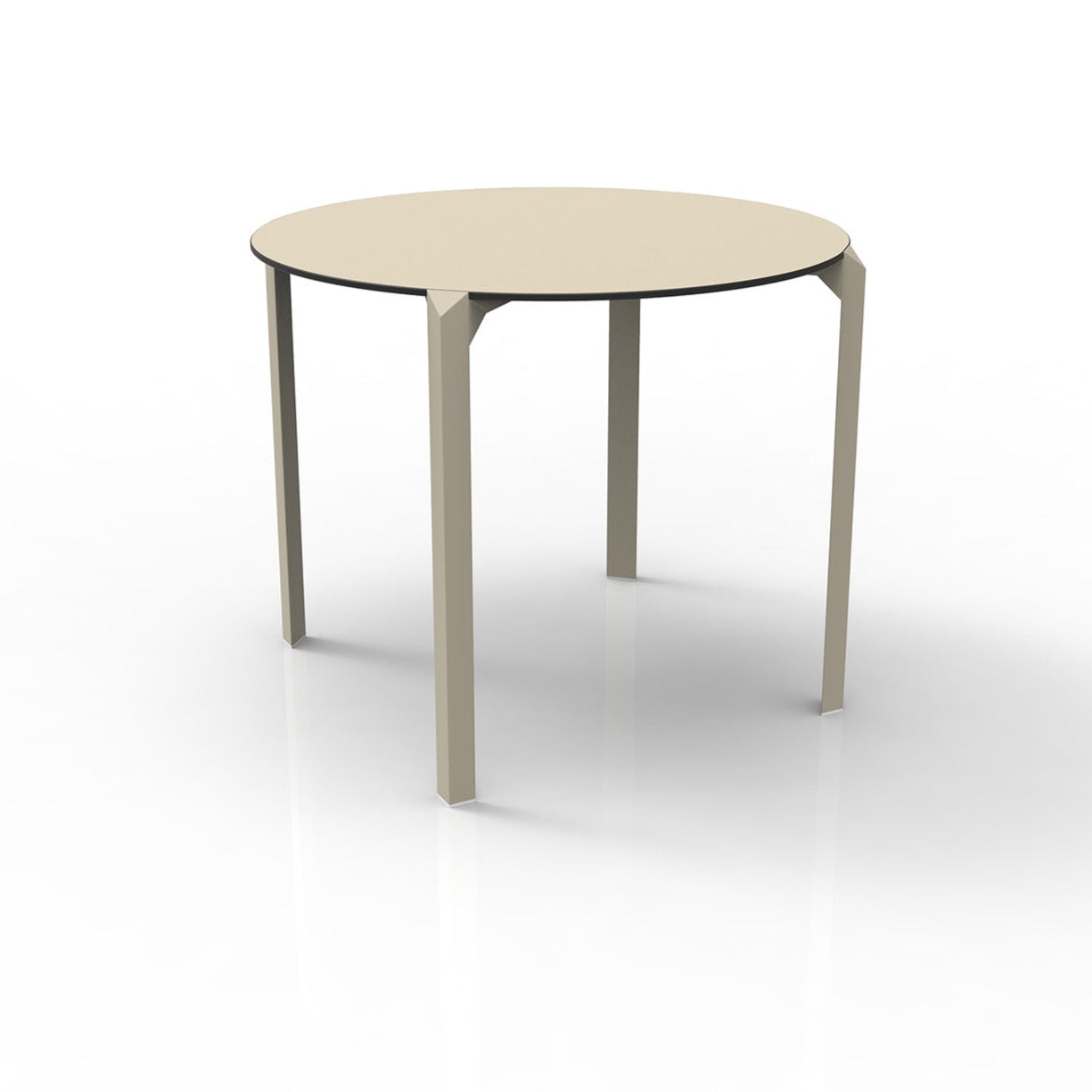 Vondom I Quartz dining table 90 cm, round, set of 2